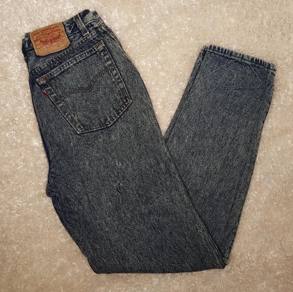 Vintage Levi's High Waist Stone Washed Jeans-Rare! - Picture 2 of 8